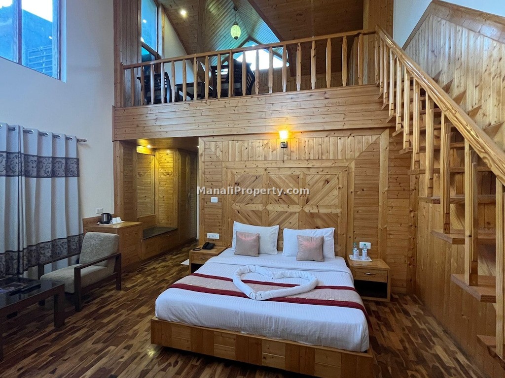 25 rooms hotel for lease with lift, manali property, manali property deals, manali hotel lease